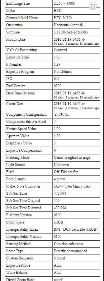 令人大跌眼鏡 疑似HTC M10攝像頭拍攝樣張曝光