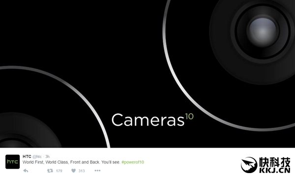 “火腿腸”翻身！HTC 10攝像頭自詡世界第一