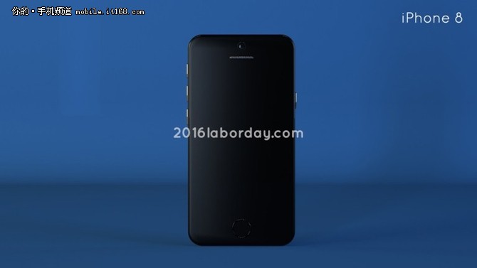 iPhone8概念圖來襲:無邊框設計 或明年發(fā)布