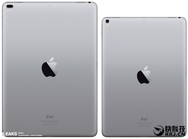 10.5/12.9寸新iPad Pro渲染圖曝光:史上首次雙攝像頭