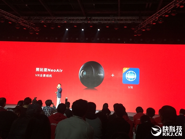 nubia發(fā)布NeoAir VR全景相機(jī):360度無(wú)死角
