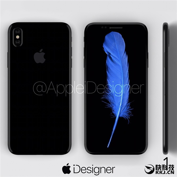 iPhone 8高清真機(jī)渲染圖來了 你看還丑嗎？