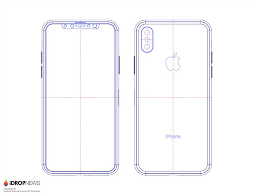 iPhone 8外形對比三星S8、iPhone 7
