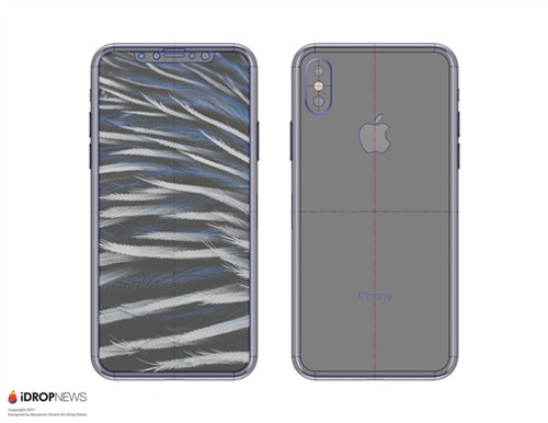 iPhone 8外形對比三星S8、iPhone 7