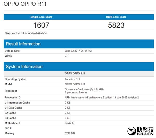 首發(fā)驍龍660！OPPO R11性能比R9s翻一倍