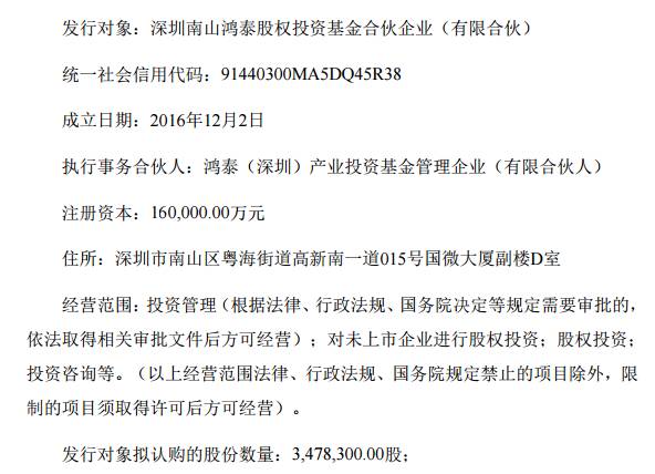 指紋芯片資本化 貝特萊獲鴻泰基金5500萬元股權投資