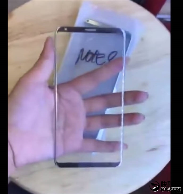 這全面屏外形太驚艷！三星Note 8發(fā)布時間曝光