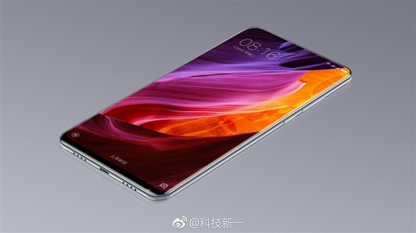 小米MIX2渲染圖曝光 據傳定價4999