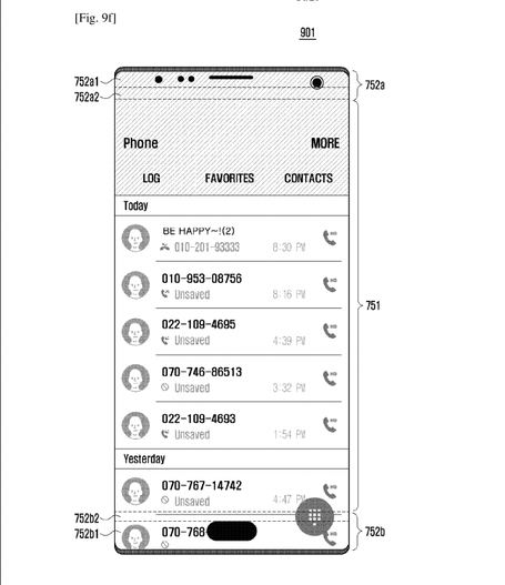 三星新專(zhuān)利可解決iPhone X的“劉海”問(wèn)題:屏上直接開(kāi)孔
