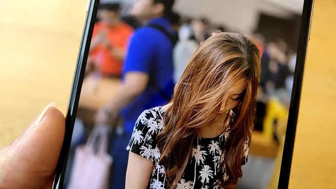 蘋(píng)果iPhone XS人像景深測(cè)試:媲美F1.4大光圈鏡頭 背景虛化自然