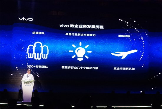 vivo發(fā)布全新工作域平臺解決方案，引領(lǐng)手機政企市場創(chuàng)新