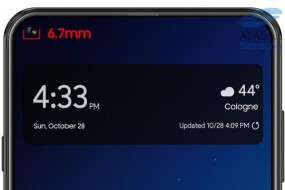 屏幕左上角開孔“藏”前攝？三星 Galaxy A8s 渲染圖曝光