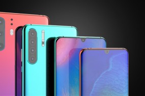 華為P30/P30 Pro概念渲染曝光：水滴屏+后置四攝