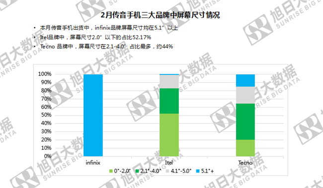 傳音手機(jī)全球市場(chǎng)表現(xiàn)(2019年2月)