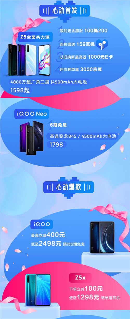 攜手《心動的信號第二季》過七夕 vivo京東超級新品日今日甜蜜開啟
