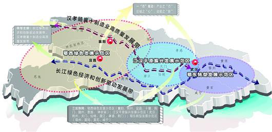 湖北省一芯兩帶三區(qū)產(chǎn)業(yè)地圖出爐,著力打造集成電路等產(chǎn)業(yè)