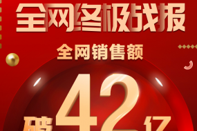 聯(lián)想雙十一終極戰(zhàn)報出爐：PC穩(wěn)居六冠王 全網(wǎng)銷售破42億再創(chuàng)紀錄