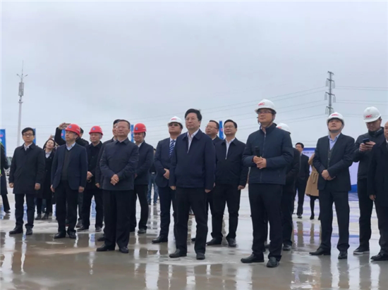 長沙惠科第8.6代超高清新型顯示器件(LCD+OLED)生產(chǎn)線項目正式打樁