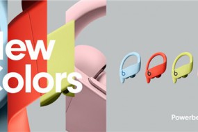 Powerbeats Pro推出四種新顏色：早春黃、云粉紅、熔巖紅和冰川藍